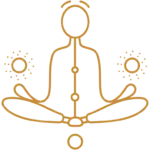 Human Design Career Counseling in the here and now Meditator pictogram
