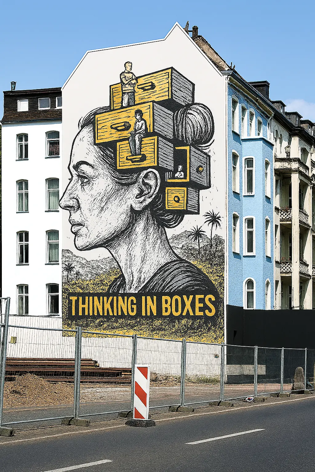 Human Design Kritik durch Schubladendenken Human Design Kritik Schubladendenken Street Art