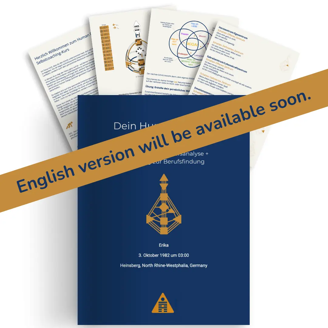 Human Design Vocation Course Human Design Vocation Course Cover Page